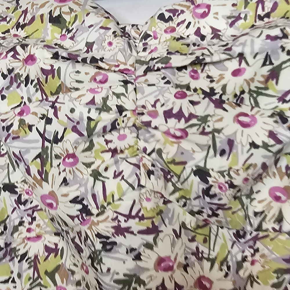J. Crew Strapless Floral Tiered Mini Dress - Picture 5 of 13